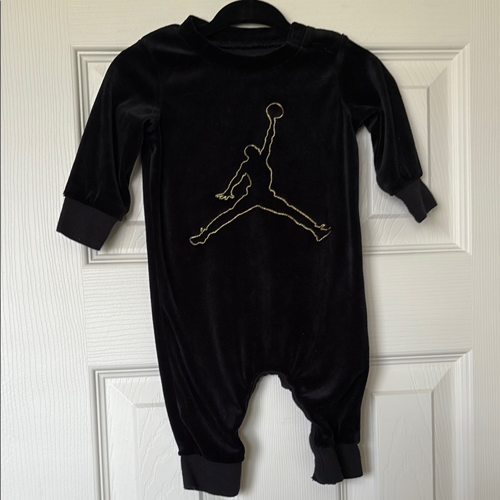 Air Jordan Baby Bodysuit – Size: 3 Months – Velvet with Jordan Logo